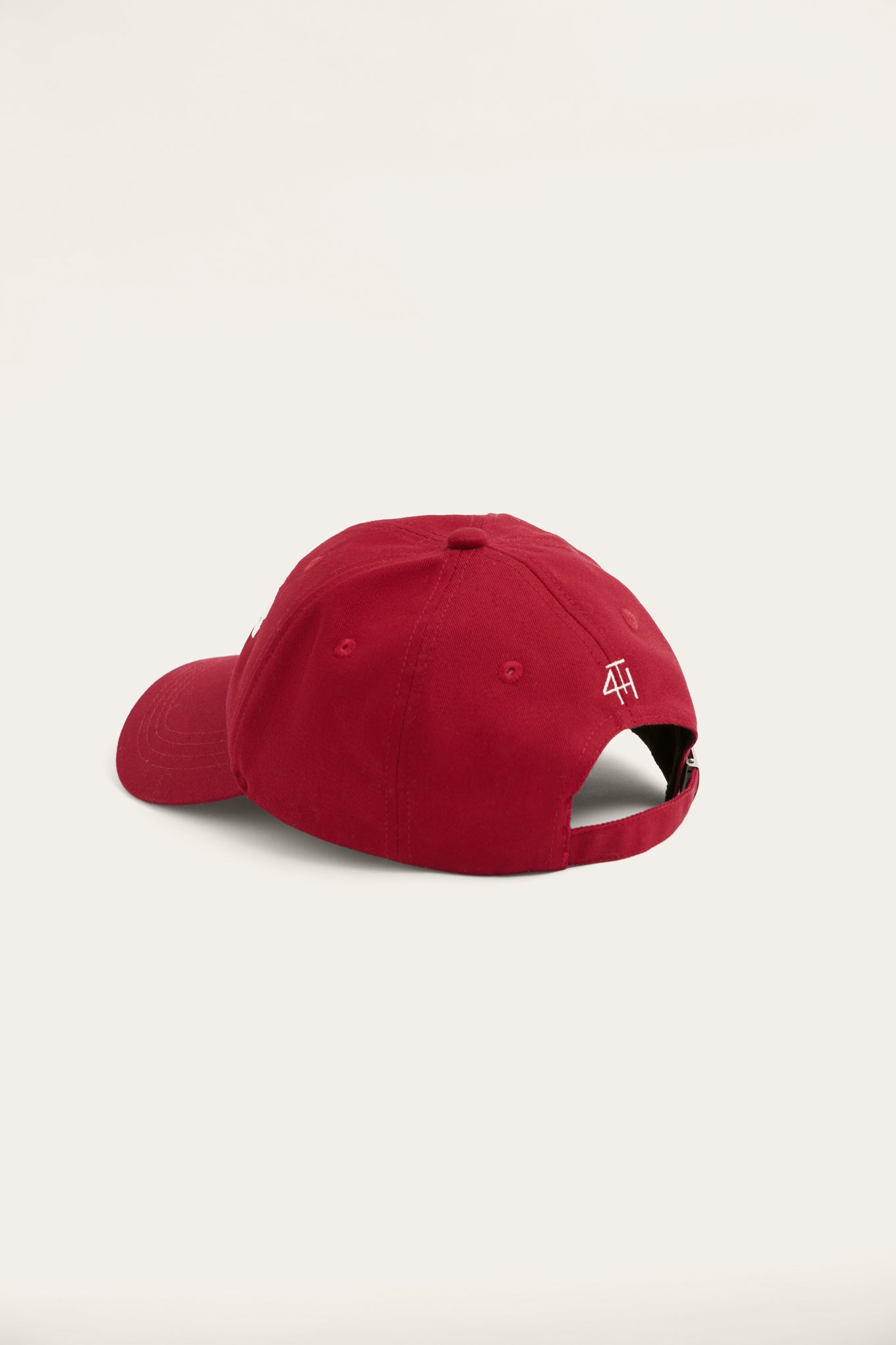 Red Sports Club Embroidered Cap