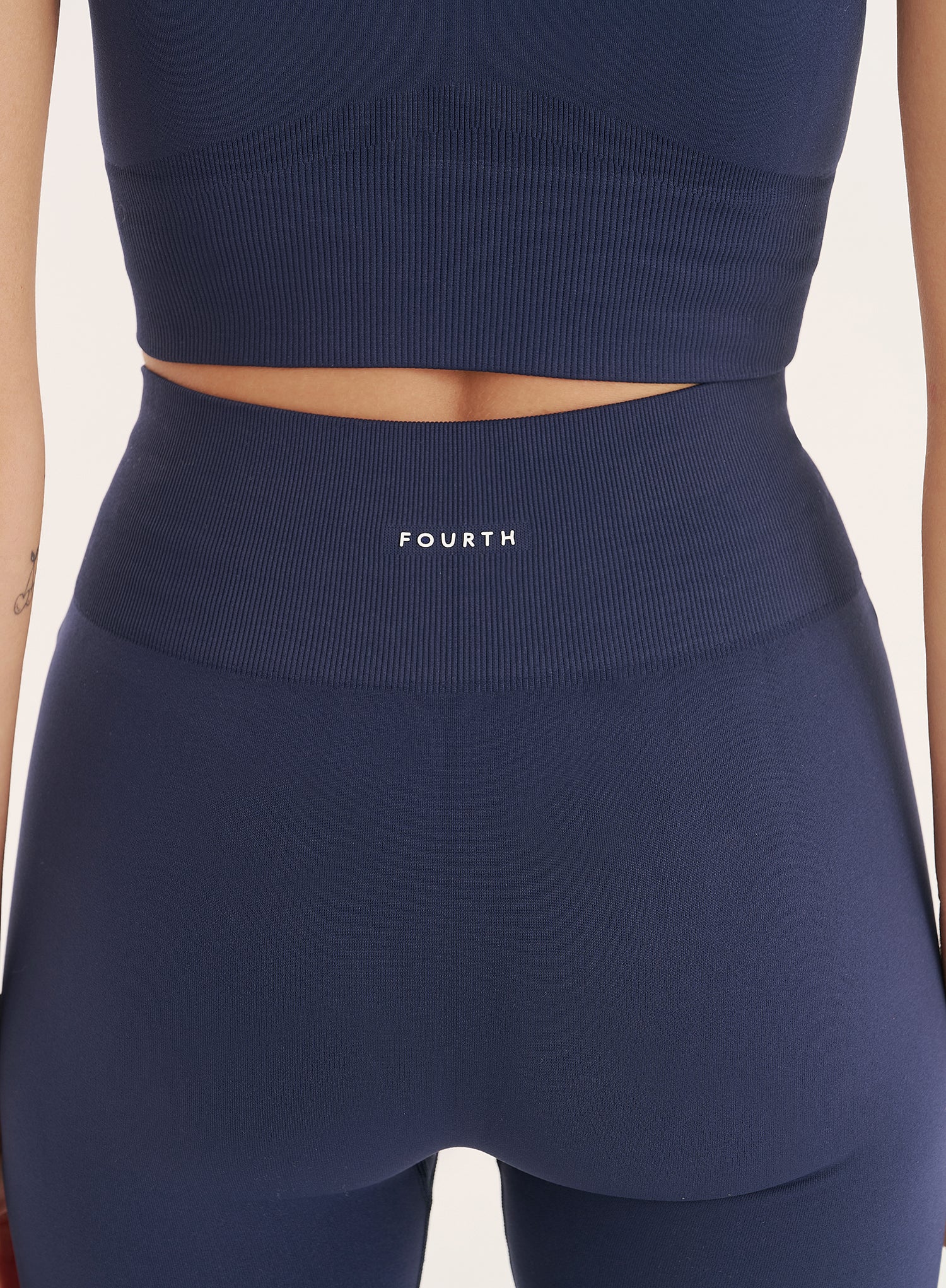 Navy Sculpting Seamless Gym Leggings