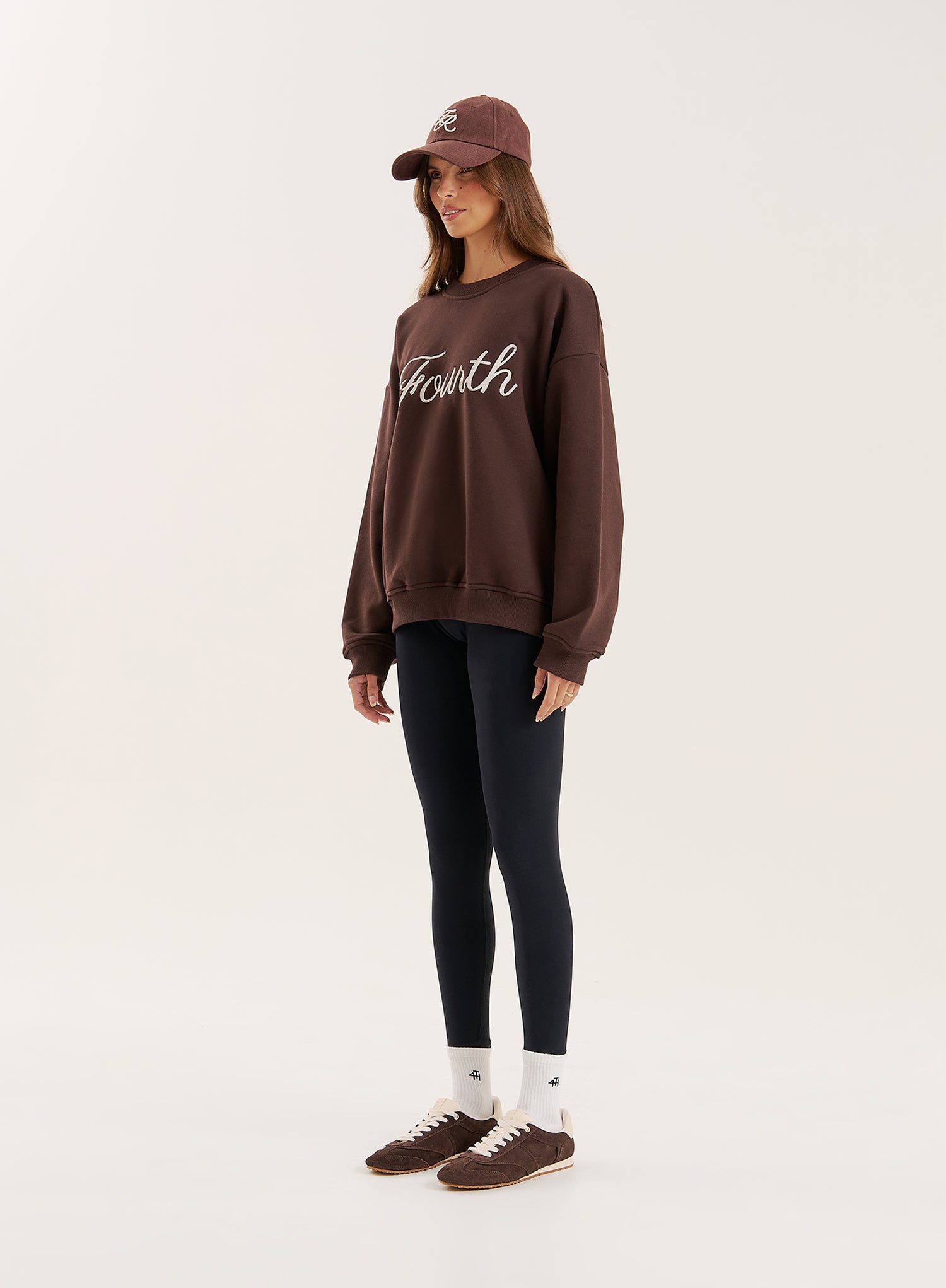 Chocolate Fourth Branded Sweatshirt