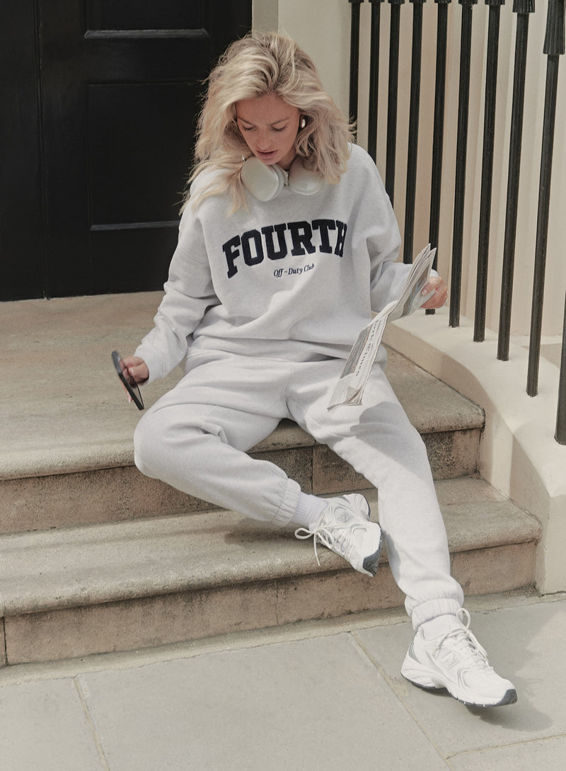 Women's Grey Fourth Studio Oversized Sweatshirt | Ferne | 4th 