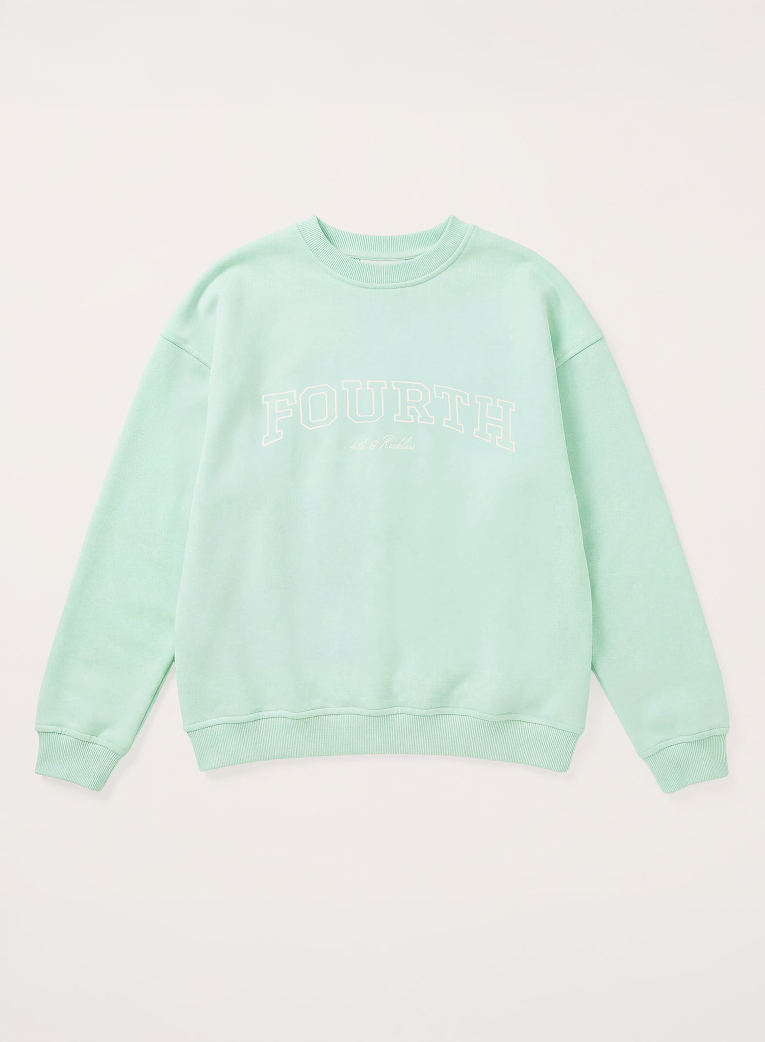 Mint Green Fourth Branded Sweatshirt