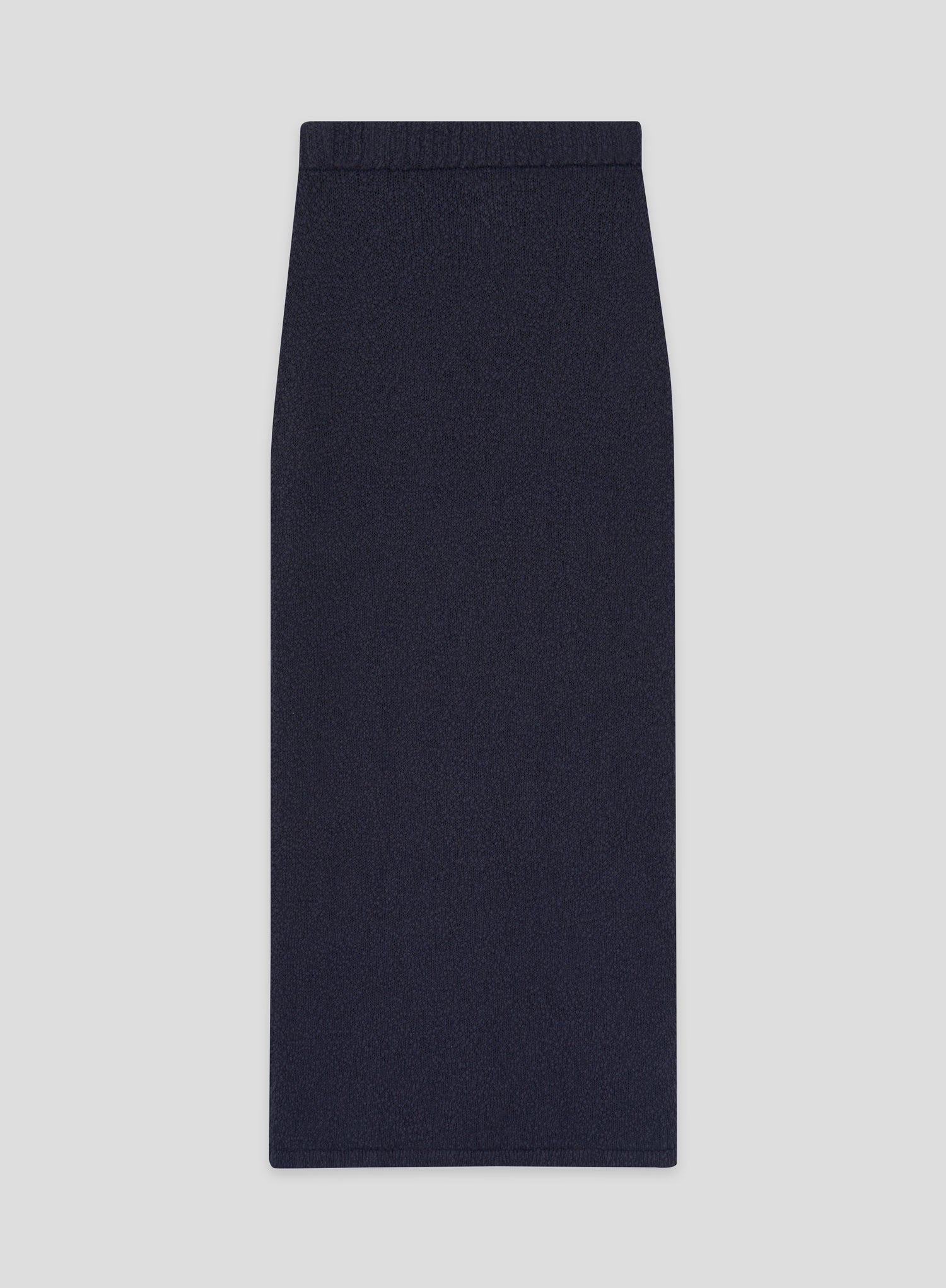 Navy Knitted Maxi Skirt- Sharni