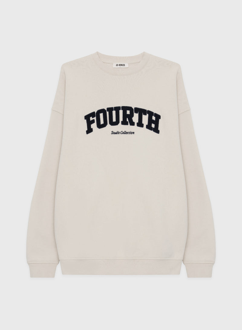 Cream Fourth Studio Sweatshirt - Ferne