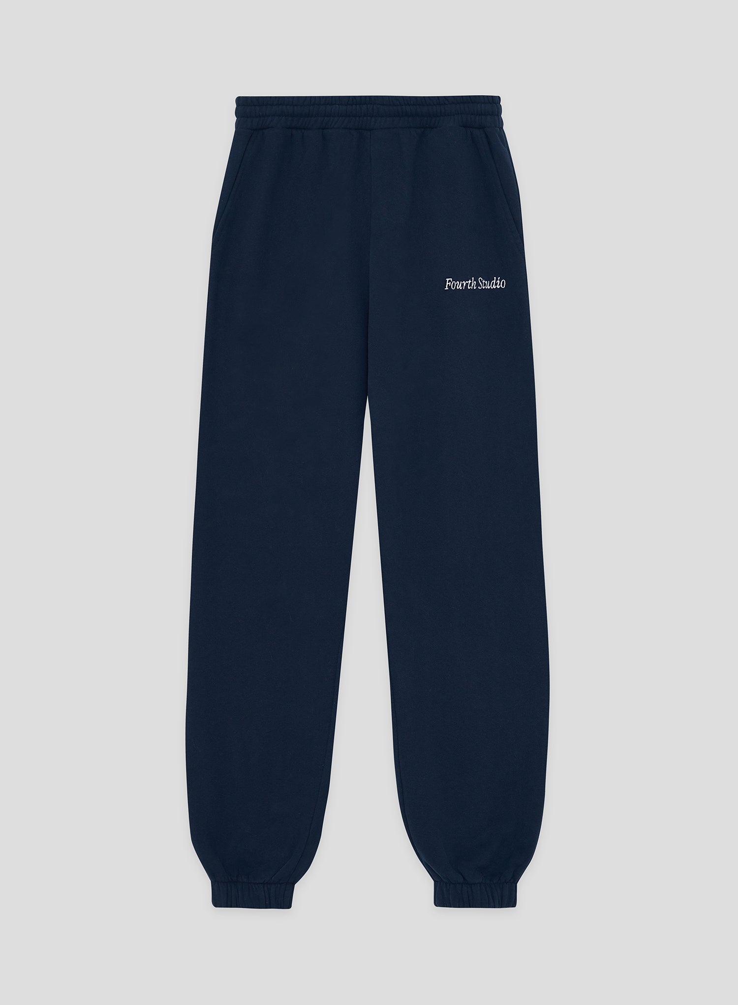 Navy Fourth Branded Cuffed Jogger- Harley