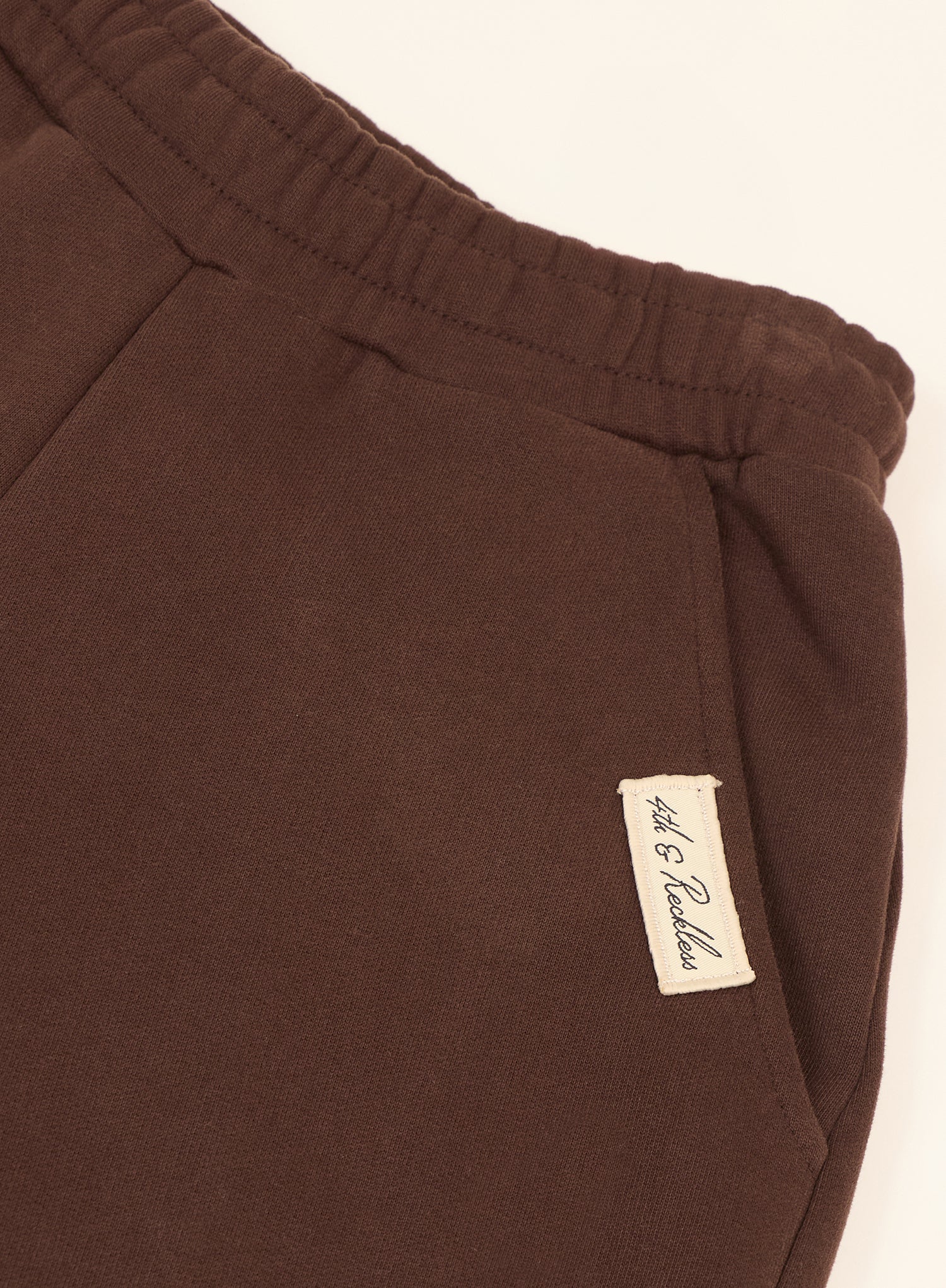 Chocolate Extreme Wide Leg Branded Joggers