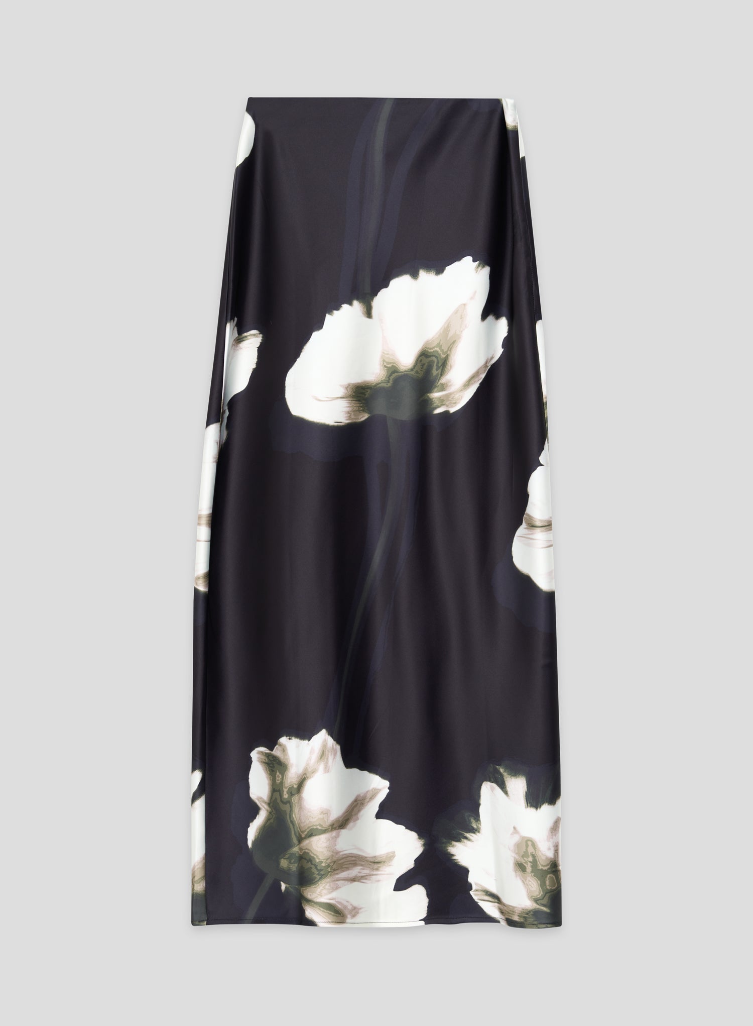 Floral Print Satin Maxi Skirt Novah 4th Reckless - Main Image