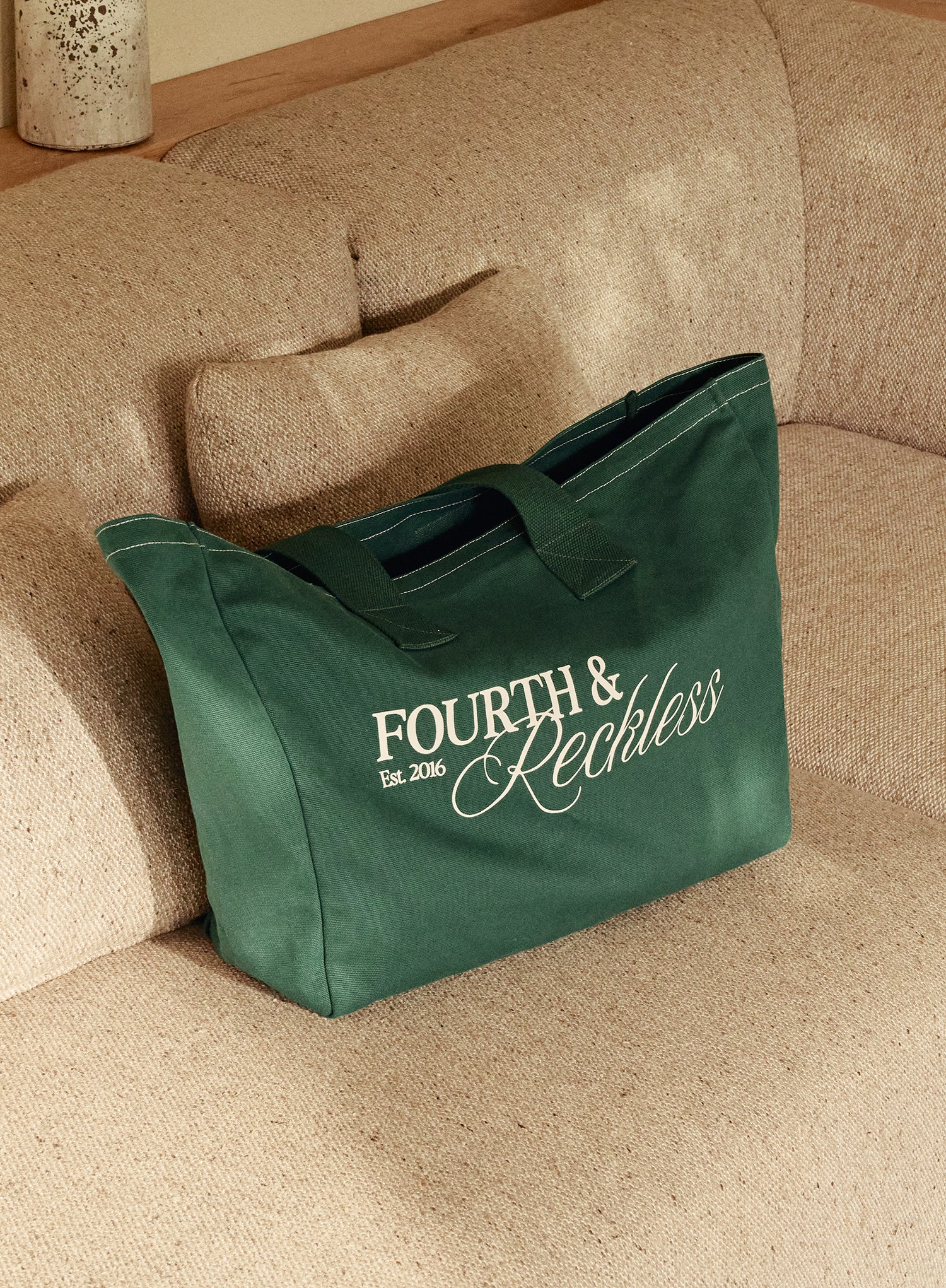 Forrest Green Fourth Branded Tote Bag - Josephine