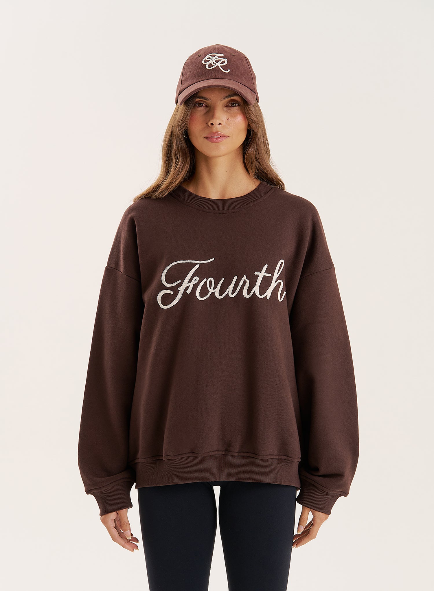 Women's Chocolate Fourth Branded Sweatshirt | Amba | 4th