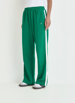 Green 4th Wide Leg Branded Jogger - Fergie