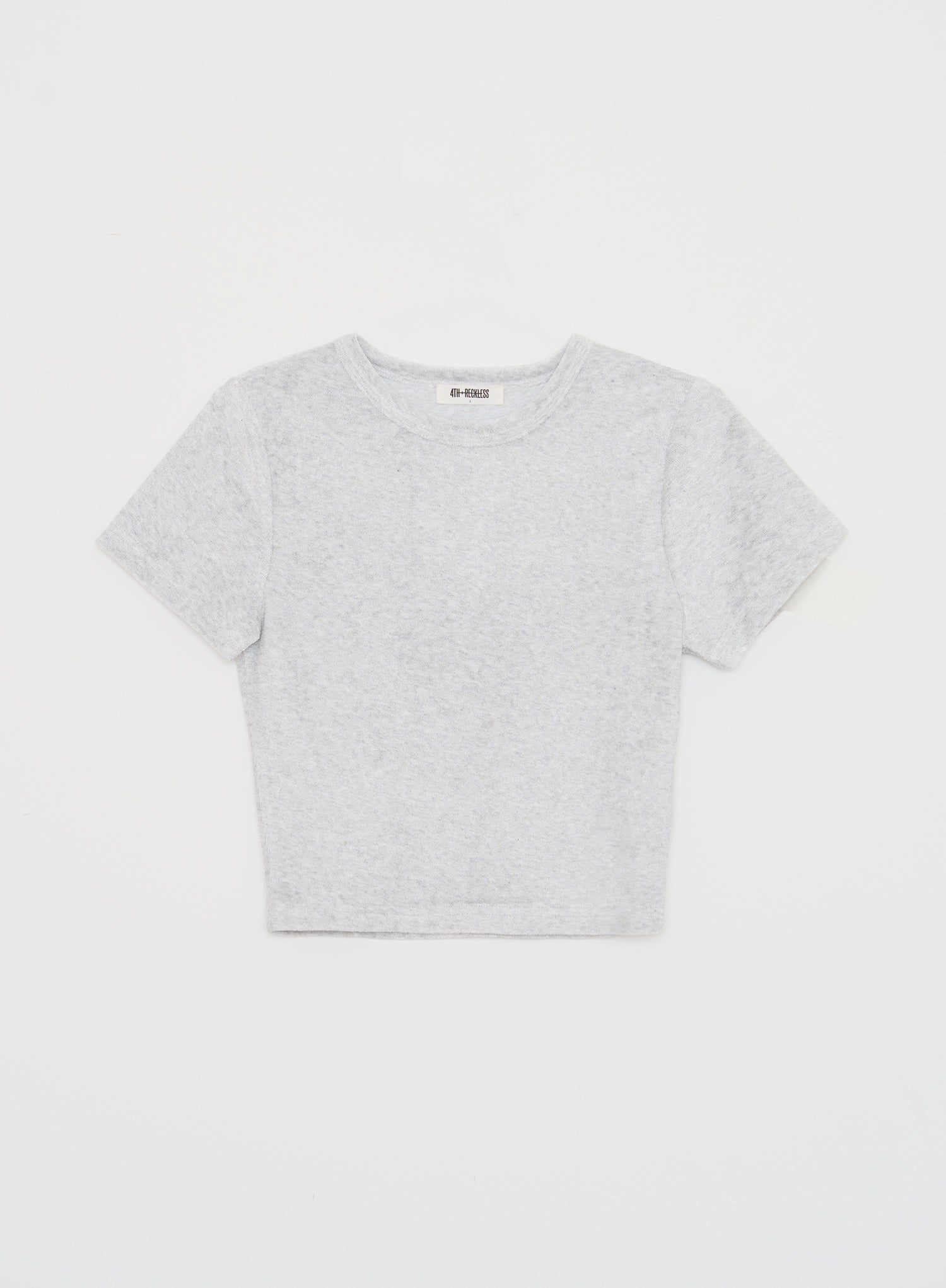 Grey Towelling Baby Tee