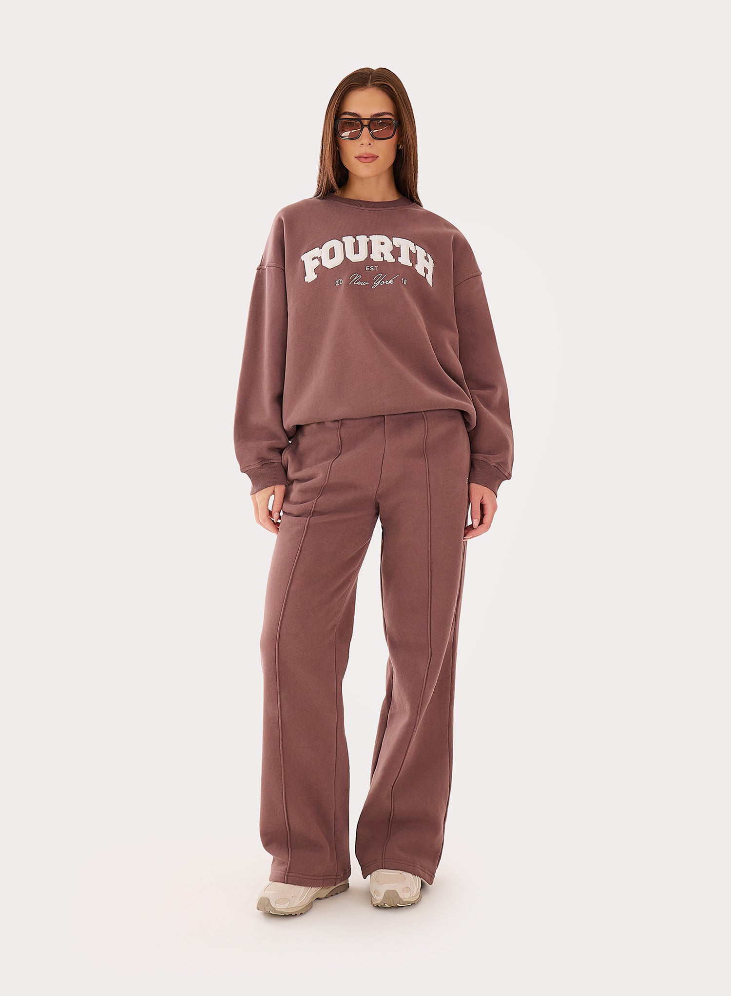 Chocolate Fourth Branded Sweatshirt