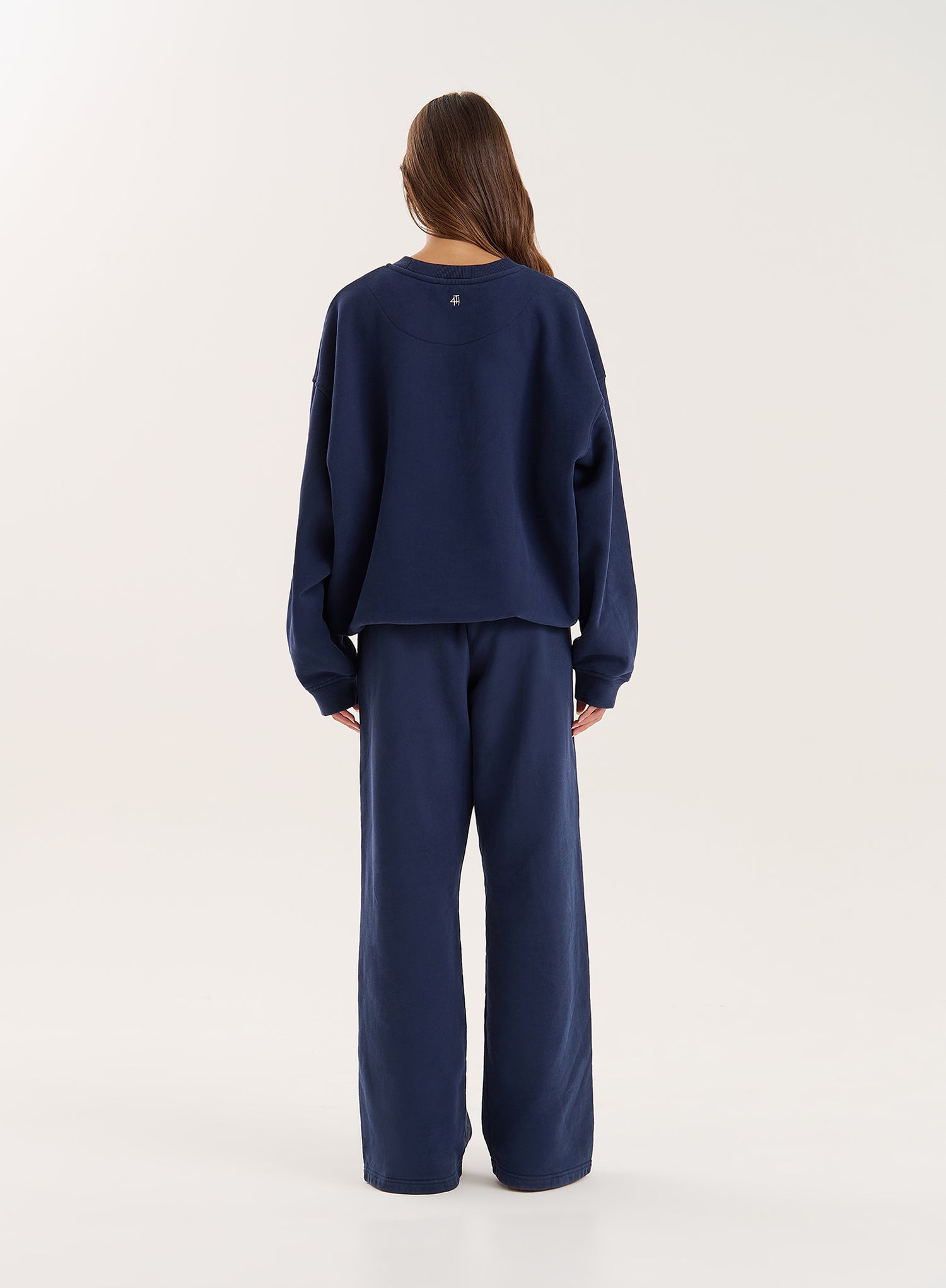 Navy Fourth Embroidered Branded Sweatshirt