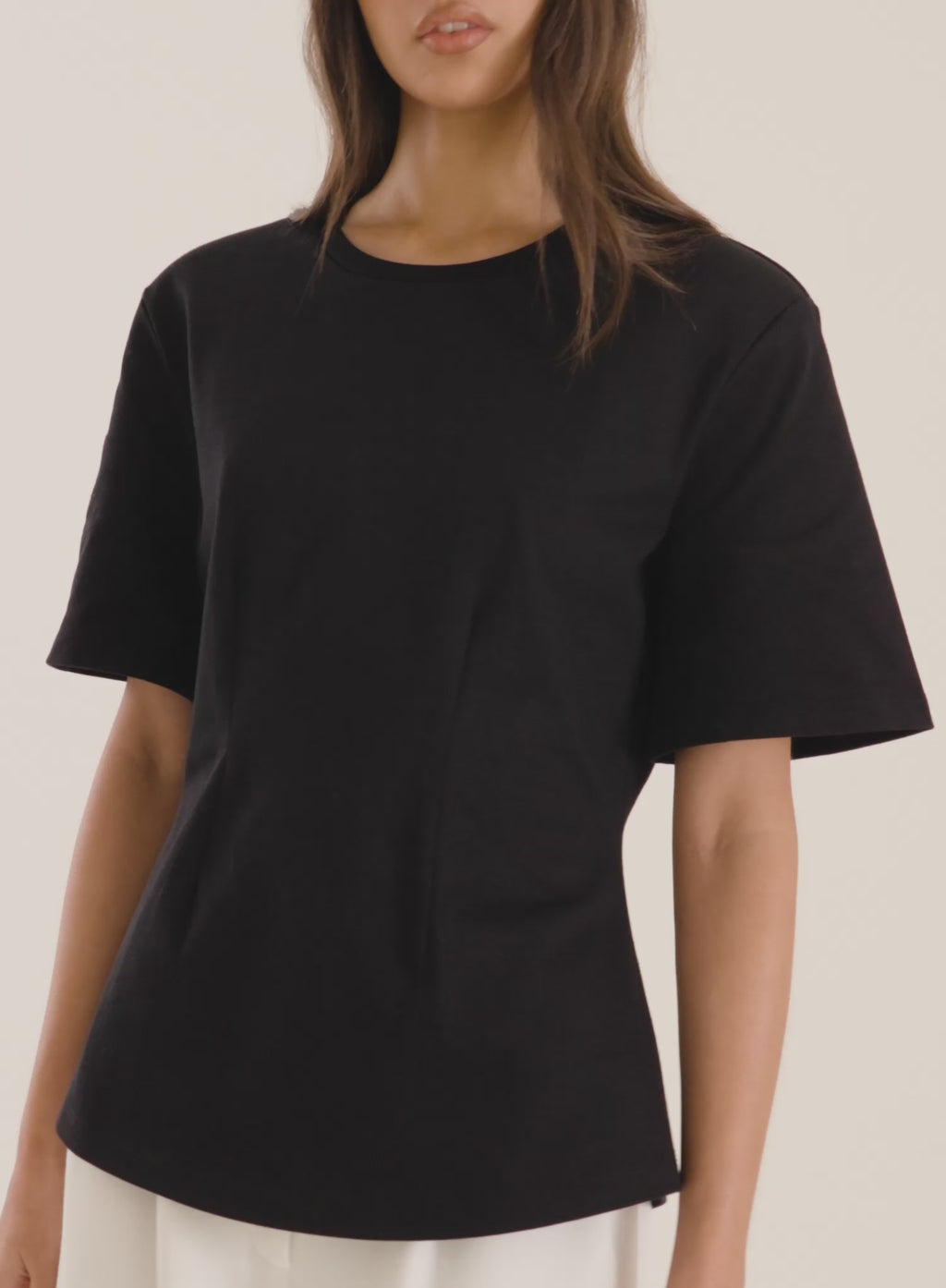 unfil】 padded shoulder shirt SNPP 2 in 1 Built-in Shoulder Pad 