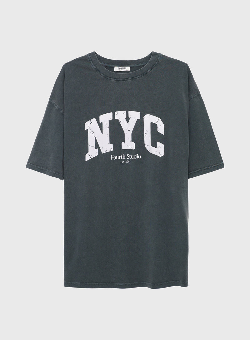 Acid Wash Sustainable NYC T-Shirt – Lowie