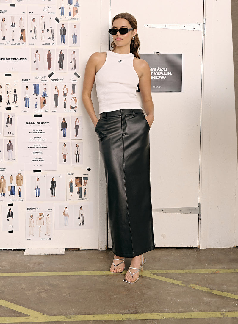92 Amazing Leather Pencil Skirt Outfit Ideas To Wear In 2023