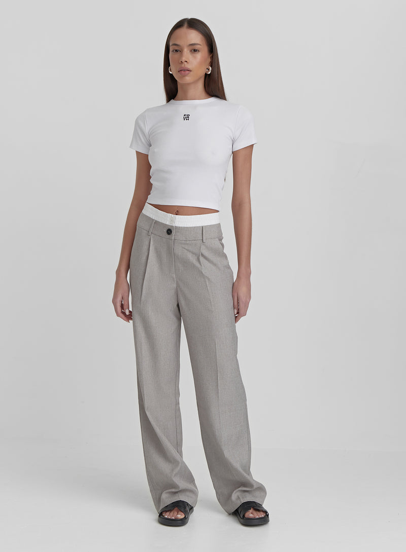 Grey PVE Tailored Trouser- Taylor