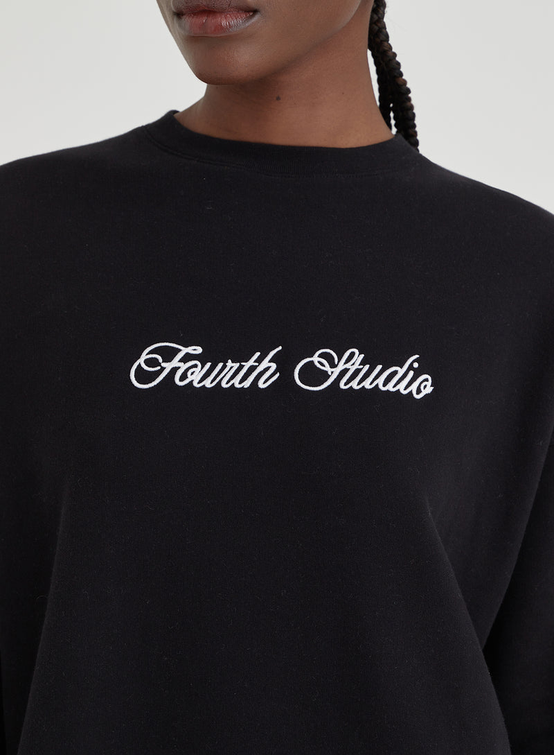 Washed Black Fourth Studio Sweatshirt - Gigi